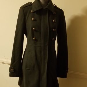 Esprit wool military style coat
